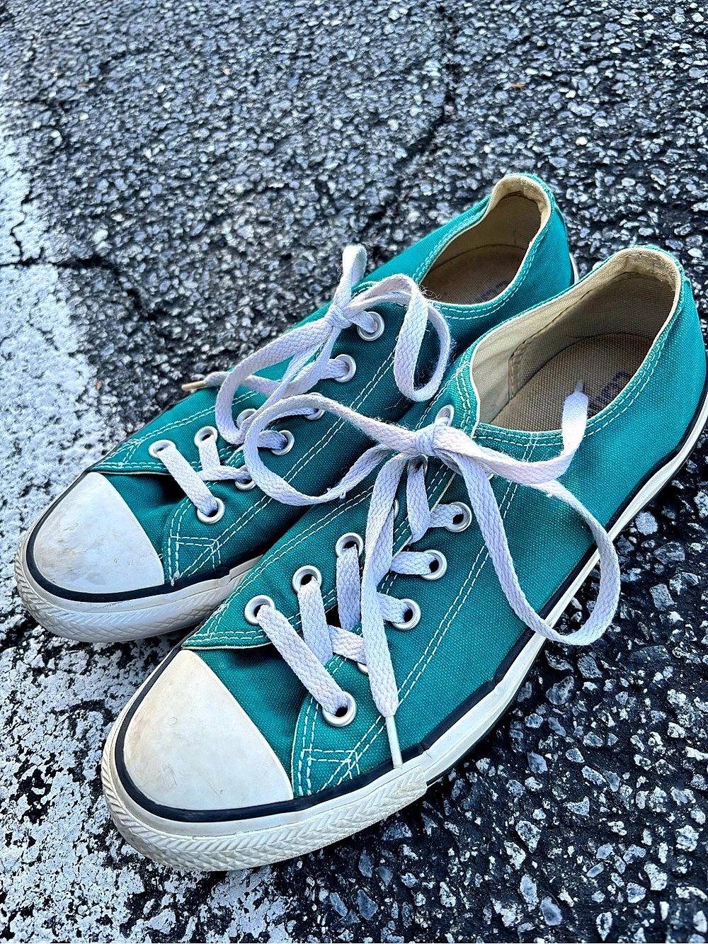 Converse Chuck Taylor All Star Low Top Teal Blue Sneakers